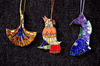 Ginkgo, Bird and Fish Ornaments