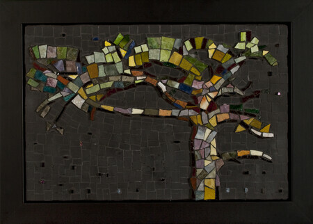 Cezanne's Tree  10" X 13"