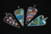 Four Heart  Pendants